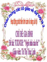 TCKNXH  ngôi nhà của bé 