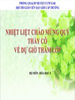 Bài 15  định luật bảo toàn khối lượng 