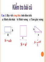 Bài 3 diện tích tam giác 