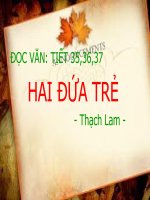 Tuần 10  hai đứa trẻ 