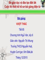 Bài 21  vượt thác 