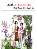 Bài 6  chị em thúy kiều 