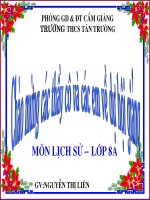 Bài Giảng Trung Quốc Giữa Thế Kỉ XIX Đầu Thế Kỉ XX