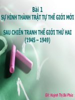Bài 1  sự hình thành trật tự thế giới mới sau chiến tranh thế giới thứ hai (1945   1949) (4) 