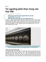 Câu 4 Tín ngưỡng phồn thực