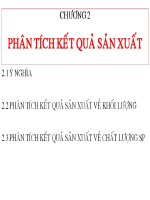 BÀI GIẢNG PHÂN TÍCH HOẠT ĐỘNG KINH DOANH chương 2 