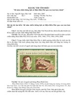 BÀI dự THI tìm HIỂU ĐBP