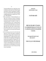 THIẾT KẾ, TỔNG HỢP VÀ ỨNG DỤNG CÁC SENSOR HUỲNH QUANG TỪ DẪN XUẤT CỦA DIMETHYLAMINOCINNAMALDEHYDE và DANSYL (tt)