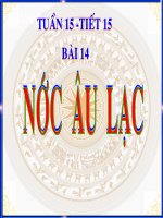 Bải 14  nước âu lạc 