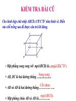 BÀI 3 THỂ TICH HINH hộp CHỮ NHẬT 