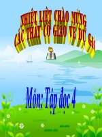 Tuần 8  nếu chúng mình có phép lạ   tập đọc 4 