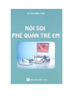 NỘI SOI PHẾ QUẢN TRẺ EM