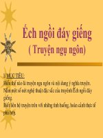 Bài 10  ếch ngồi đáy giếng 