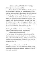 Tiêu luận thực hành CTXH cá nhân (trẻ em Xóm Viện Nhi)