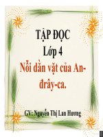 Tuần 6  nỗi dằn vặt của an đrây ca   tập đọc 4 