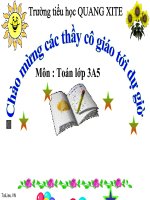 Gấp một số lên nhiều lần   toán học 3 