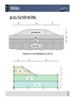 Bài toán gia tải nền đường bằng phần mềm Plaxis 2D