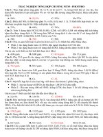 Trac nghiem chuong nito  photpho kem dap an 