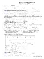 De kiem tra hoac ki 1 mon toan 12 