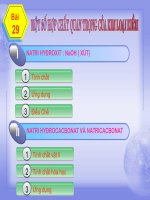 Bài 29  luyện tập tính chất của nhôm và hợp chất của nhôm 