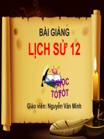 Bài 1  sự hình thành trật tự thế giới mới sau chiến tranh thế giới thứ hai (1945   1949) 