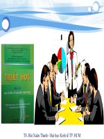 chương mở đầu NHẬP môn NHỮNG NGUYÊN lý cơ bản của CHỦ NGHĨA mác – LÊNIN 