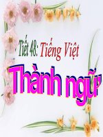 Bài 12  thành ngữ 