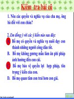 Bài 12  quyền và nghĩa vụ của công dân trong gia đình (t2) 