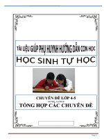 chuyên đề toán lớp 4, 5 tổng hợp hahax