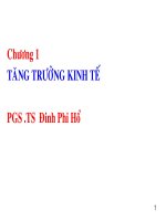Slide kinh tế phát triển   TS lê ngọc uyển chương 1b 