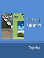 Slide bài giảng môn quản trị chiến lược TS  từ văn bình chương 4 