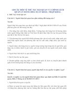 120 câu hỏi về THỦ tục hải QUAN và CHÍNH SÁCH QUẢN lý HÀNG hóa XUẤT KHẨU quy định tại TT 38