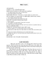 tiểu luận cao học tư tưởng phật giáo và ảnh hưởng của tư tưởng phật giáo đến van hoa viet nam