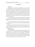 Đề tài Nhận dạng tiếng nói Việt Nam từ vựng lớn