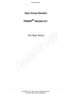 Sách Kiến trúc hệ thống thông tin TOGAF Version 9.1