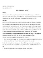 Phân tích các yếu tố ảnh hưởng đến quyết định lựa chọn trường đại học của học sinh lớp 12 có nhu cầu học đại học chuyên ngành Kế toán Kiểm toán. Lập kế hoạch về định hướng và quy trình tuyển sinh Học viện Tài chính, chuyên ngành Kế toán Kiểm toán năm học 