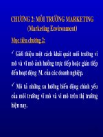 Slide bài giảng marketing căn bản   thầy th s  đào hoài nam chương 2 môi trường 