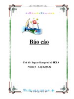 Quản trị học đại cương: Phân tích về Ingvar Kamprad và IKEA