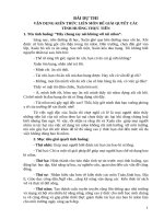 BÀI DỰ THI VẬN DỤNG KIẾN THỨC LIÊN MÔN ĐỂ GIẢI QUYẾT CÁC  TÌNH HUÔNG THỰC TIỄN: Hãy chung tay nói không với túi nilon