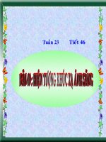 Bài giảng vật lí 9 thao giảng hiện tượng khúc xạ ánh sáng (9) 