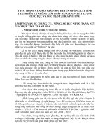 Thực trạng nền giáo dục tại Mường Lát  Thanh Hóa và các giải pháp để nâng cao chất lượng giáo dục tại địa phương