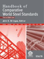 Handbook ofComparative World Steel Standards