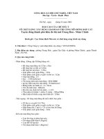Báo cáo của chủ đầu tư về chất lượng xây dựng giai đoạn thi công nền đường đắp cát