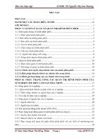 Hoàn thiện công tác quản trị kênh phân phối tại xí nghiệp lâm sản Hòa Nhơn