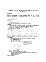 Chương trình ngoại khoá Văn