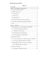 Đề tài Tìm hiểu Microsoft ASP.NET