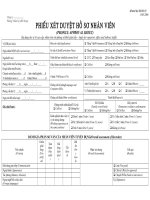 BMNS 10 phiếu xét duyệt hồ sơ