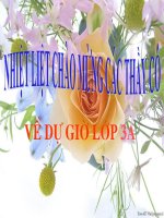 Tuần 30  một mái nhà chung 