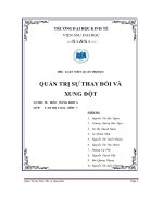 Đề tài Thực trạng sử dụng công cụ phái sinh ở Việt Nam