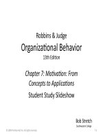 Slide OB 13e chapter 07 motivation concepts 